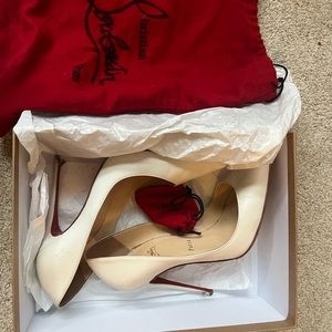 So Kate white 120 Louboutin size 38